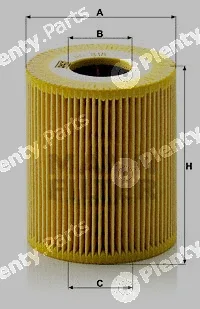 MANN-FILTER HU818x — Oil Filter