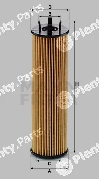 MANN-FILTER HU5003z — Oil Filter