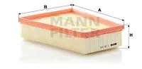 MANN-FILTER C25115 — Air Filter