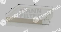 MANN-FILTER CU2349 — Filter, cabin air