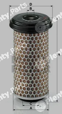 MANN-FILTER C940 — Air Filter