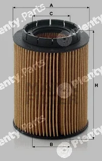 MANN-FILTER HU932/6x — Oil Filter