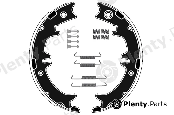 Raicam RA28861 — Brake Shoe Set, parking brake