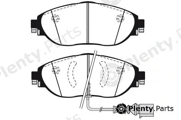 Raicam RA.1038.0 — Brake Pad Set, disc brake