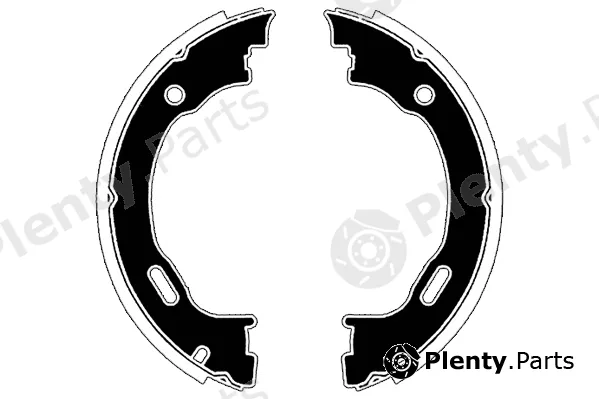 Raicam RA28820 — Brake Shoe Set, parking brake