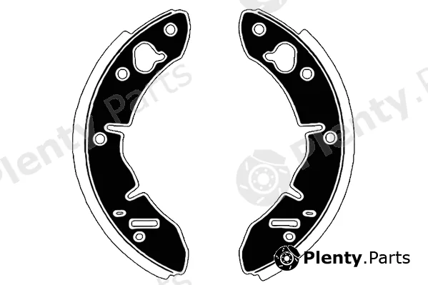 Raicam RA20560 — Brake Shoe Set