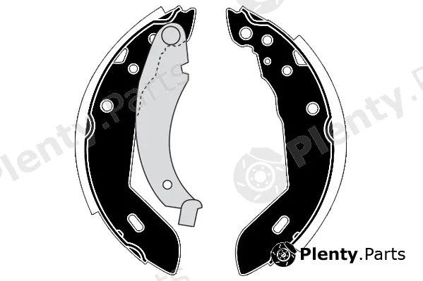 Raicam RA24480 — Brake Shoe Set