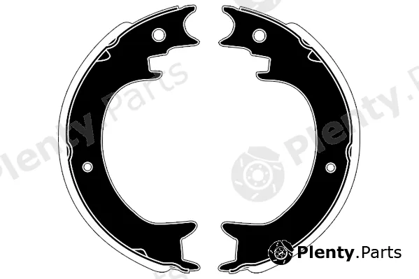 Raicam RA20280 — Brake Shoe Set, parking brake