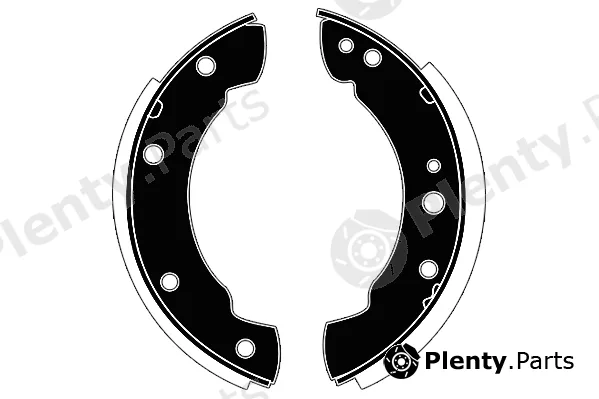 Raicam RA21210 — Brake Shoe Set