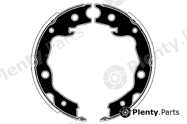 Raicam RA29530 — Brake Shoe Set, parking brake