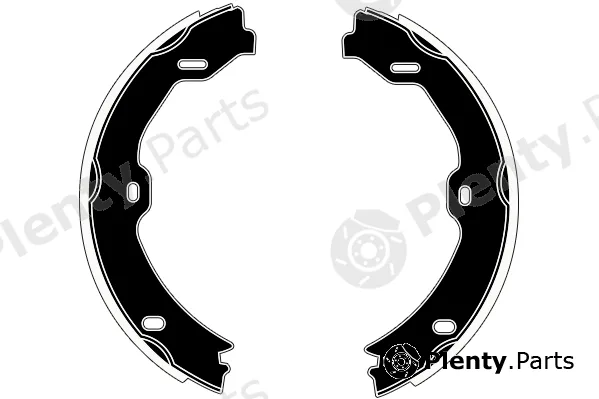 Raicam RA29010 — Brake Shoe Set, parking brake
