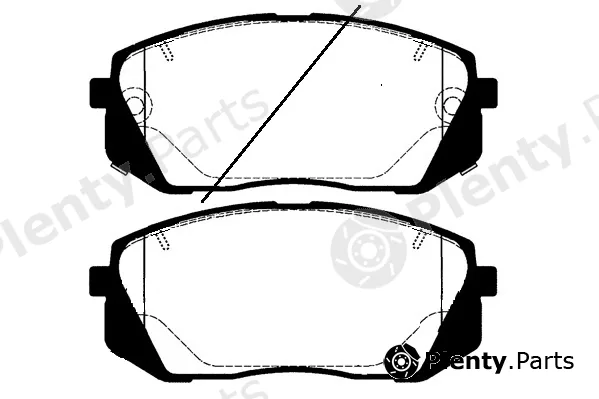 Raicam RA.1009.1 — Brake Pad Set, disc brake