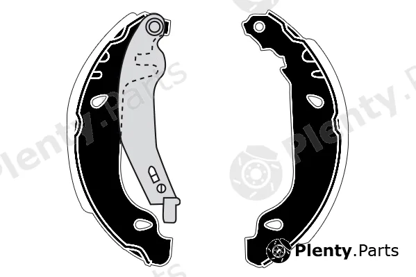 Raicam RA24881 — Brake Shoe Set