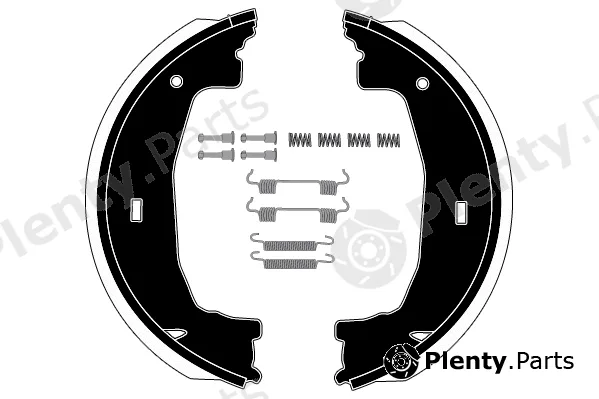 Raicam RA28211 — Brake Shoe Set, parking brake