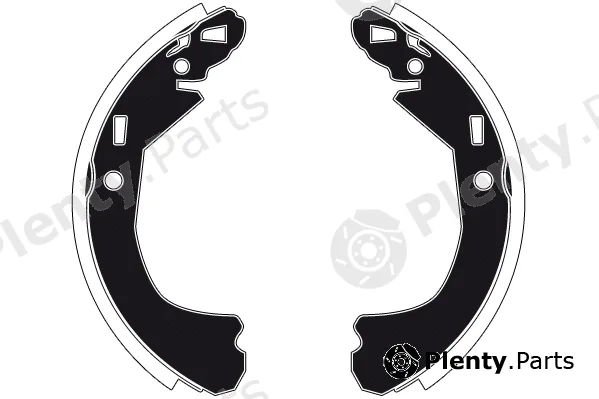 Raicam RA20530 — Brake Shoe Set, parking brake
