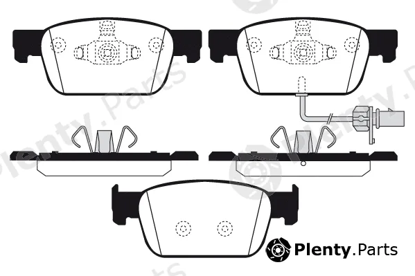Raicam RA.1131.0 — Brake Pad Set, disc brake