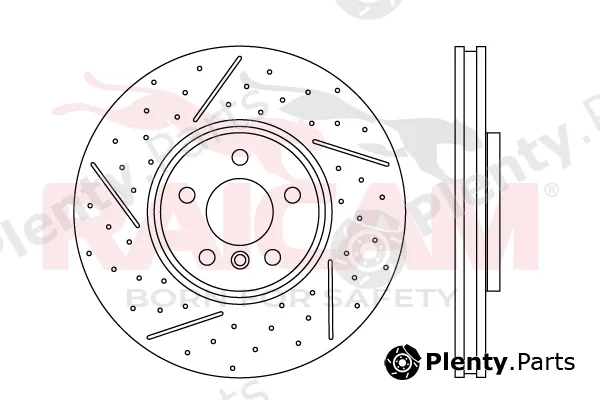 Raicam RD01585 — Brake Disc