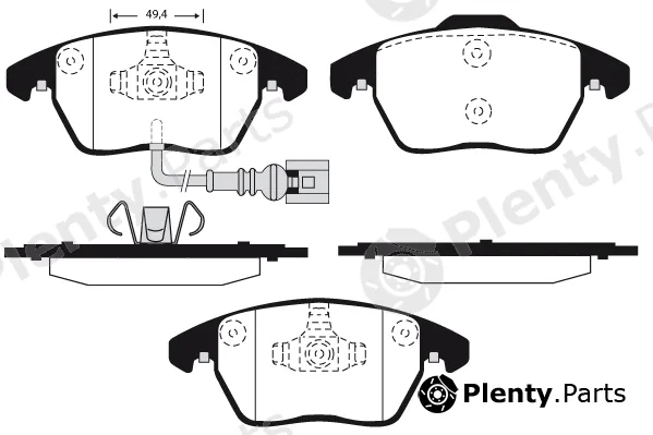 Raicam RA.0919.1 — Brake Pad Set, disc brake