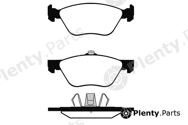 Raicam RA.0615.4 — Brake Pad Set, disc brake