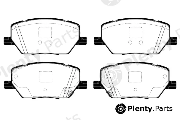 Raicam RA.0110.7 — Brake Pad Set, disc brake