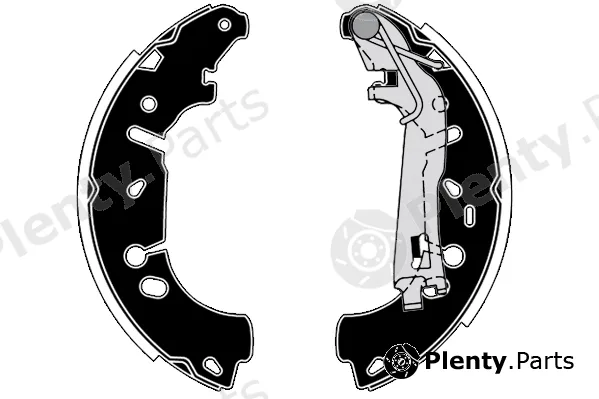 Raicam RA28600 — Brake Shoe Set