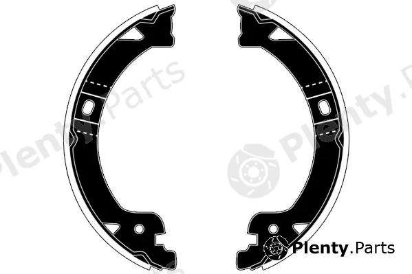 Raicam RA29070 — Brake Shoe Set, parking brake
