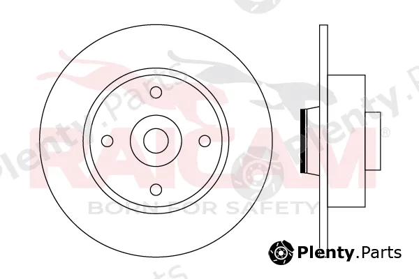 Raicam RD01541 — Brake Disc