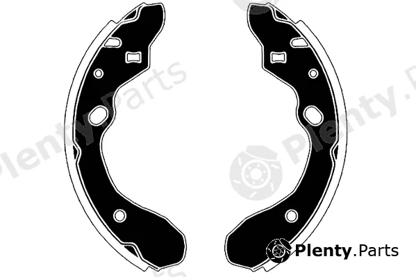 Raicam RA27010 — Brake Shoe Set