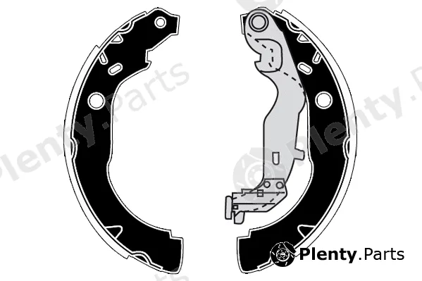 Raicam RA29680 — Brake Shoe Set