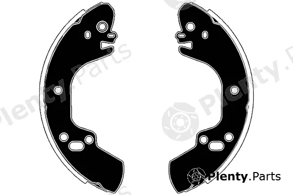 Raicam RA29100 — Brake Shoe Set