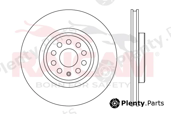 Raicam RD01605 — Brake Disc