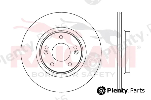 Raicam RD01583 — Brake Disc
