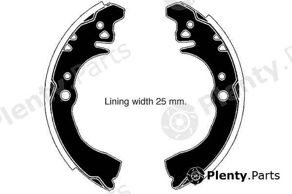 Raicam RA27840 — Brake Shoe Set