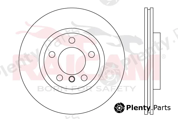 Raicam RD01514 — Brake Disc