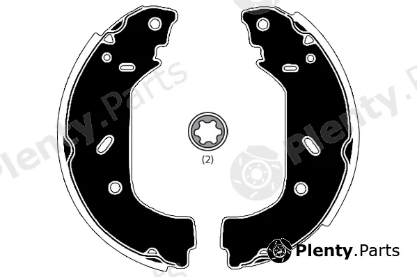 Raicam RA27130 — Brake Shoe Set