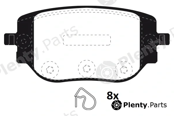 Raicam RA.1351.0 — Brake Pad Set, disc brake