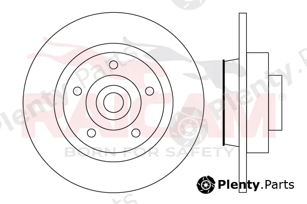 Raicam RD01550 — Brake Disc
