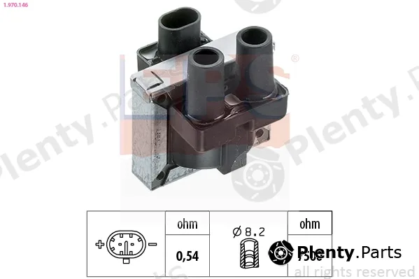 EPS 1.970.146 — Ignition Coil Made in Italy - OE Equivalent