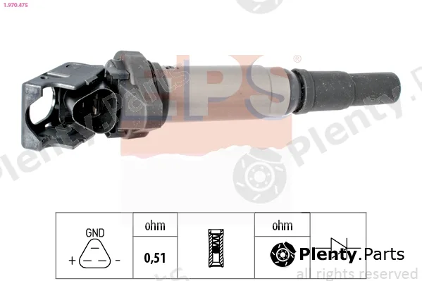 EPS 1.970.475 — Ignition Coil Made in Italy - OE Equivalent