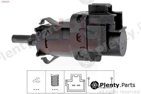 EPS 1.810.231 — Stop Light Switch Made in Italy - OE Equivalent