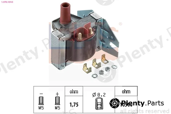 EPS 1.970.101D — Ignition Coil Made in Italy - OE Equivalent