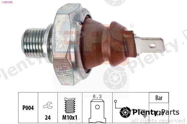 EPS 1.800.008 — Oil Pressure Switch Made in Italy - OE Equivalent