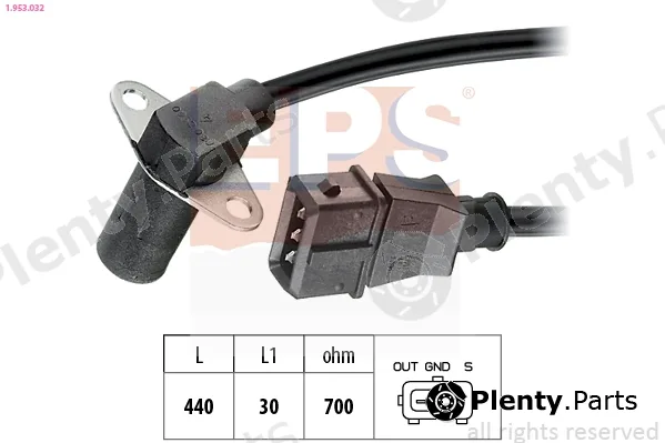 EPS 1.953.032 — Sensor, crankshaft pulse Made in Italy - OE Equivalent