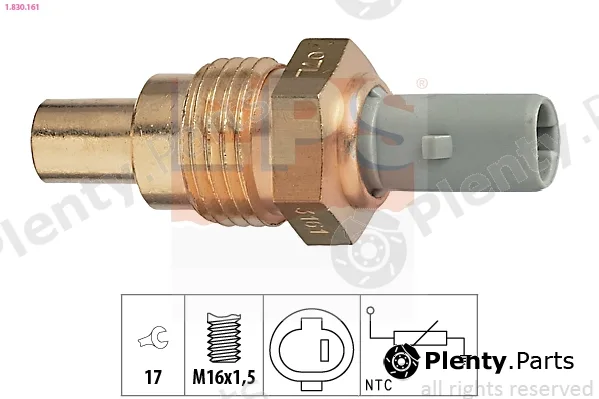 EPS 1.830.161 — Sensor, coolant temperature Made in Italy - OE Equivalent