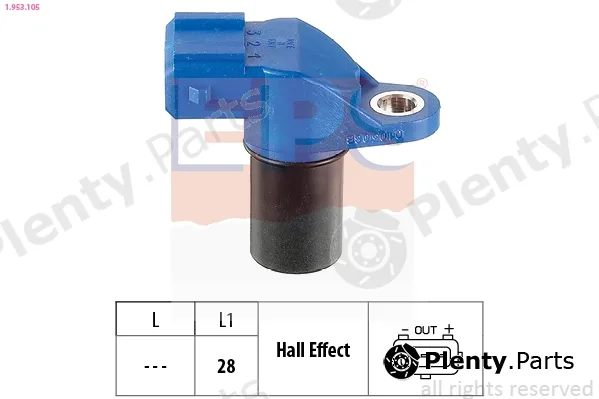 EPS 1.953.105 — Sensor, RPM Made in Italy - OE Equivalent
