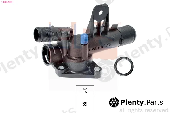 EPS 1.880.703S — Thermostat, coolant Made in Italy - OE Equivalent