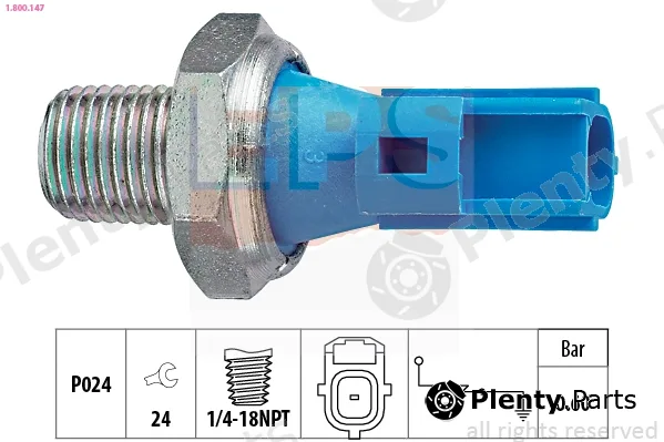 EPS 1.800.147 — Oil Pressure Switch Made in Italy - OE Equivalent