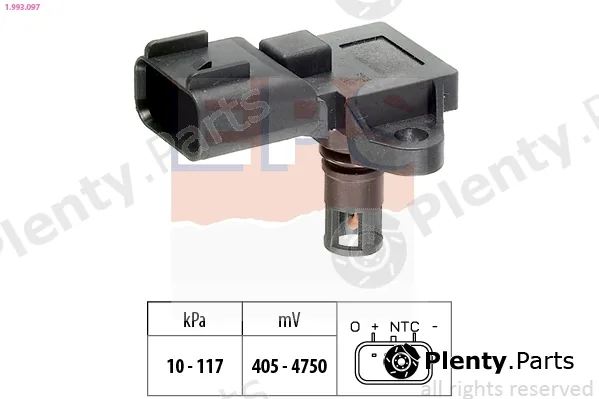 EPS 1.993.097 — Air Pressure Sensor, altitude adaption Made in Italy - OE Equivalent