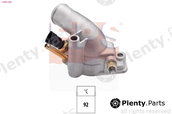 EPS 1.880.288 — Thermostat, coolant Made in Italy - OE Equivalent