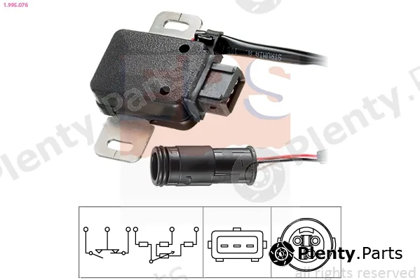 EPS 1.995.076 — Sensor, throttle position Made in Italy - OE Equivalent